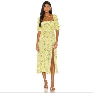 For Love & Lemons Chrysanthemum Floral dress